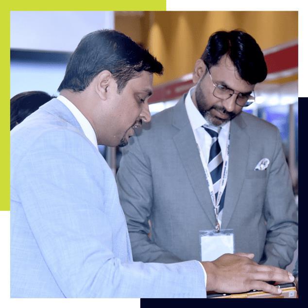 Arun showcasing digital products